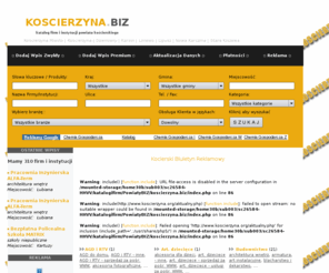 koscierzyna.biz: KOSCIERZYNA.BIZ - katalog firm i instytucji powiatu kościerskiego
Katalog firm i instytucji powiatu kościerskiego. Internetowa Książka Telefoniczna