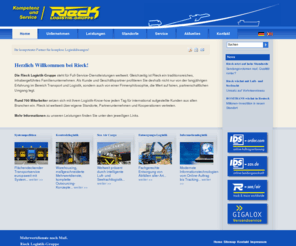 rieck-logistics.com: Rieck Entsorgungs-Logistik: Intro
Beschreibung