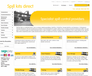 spill-kits-direct.co.uk: Spill Kits, Oil Spill Kits,Chemical Spill Kits, Absorbents- Spill Kits Direct
Spill kits and absorbents for oil and chemical spills from Spill Kits Direct.
