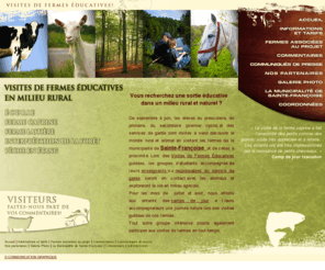 visitedefermeeducative.com: Visite de ferme éducative
Vous recherchez une sortie éducative dans un milieu rural et naturel ? De juin à septembre, les élèves du préscolaire, du primaire, du secondaire (premier cycle) et des services de garde sont invités à venir découvrir le monde rural et animal lors des Visites de Fermes Éducatives