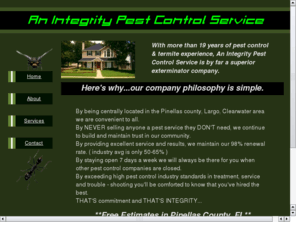 pascopestcontrol.com: Pasco Pest Control Service Free Estimates
Serving Pasco County for Pests, Insects, Rodents, Fleas, Termites, Free Estimates