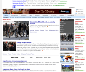 sevilledaily.com: Seville Daily
Seville Daily, Spain World News from WN Network Mediterranean