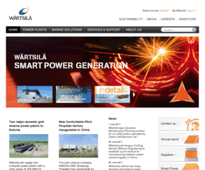 wartsilafinland.com: Wärtsilä - Home
Market leader in diesel and natural gas engines, complete propulsion systems and power plant solutions, and all related services and original spare parts