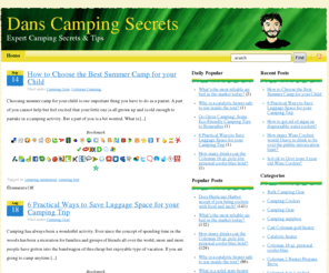 danscampingsecrets.com: Dans Camping Secrets
Expert Camping Secrets, Tips, and Resources