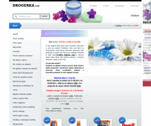 drogerka.com: Drogerie z pohodlí domova - DROGERKA.COM
Drogerie z pohodlí domova - DROGERKA.COM