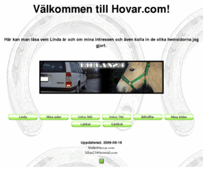 hovar.com: Välkommen till mitt kryp in på nätet!
