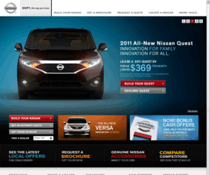 altraev.com: Nissan Cars, Hybrids, Trucks, Crossovers, SUVs | Nissan USA
Official U.S. site for Nissan cars, trucks, SUVs, crossovers and hybrids.