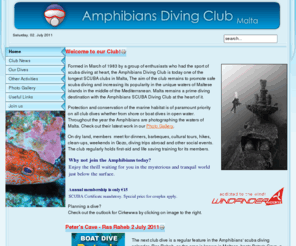 amphibiansmalta.com: Amphibians Diving Club Malta
Amphibians Malta