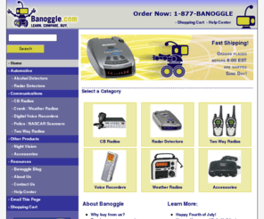 bnogle.com: Banoggle.com - Learn, Compare, and Buy Radar Detectors, Two Way Radios and More!
Banoggle.com - Learn, Compare, and Buy Radar Detectors, Two Way Radios and More!