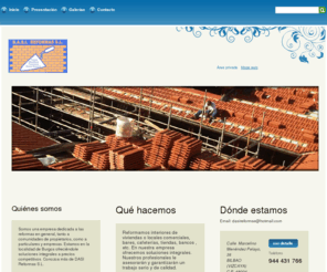 dasireformassl.com: inicio - DASI Reformas S.L.

