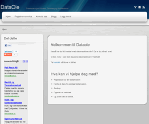 dataole.com: DataOle hjelper deg
Hjem - Hei og velkommen til oss! Har du ikke doktorgrad innenfor IT har du kommet til rett sted! Vi hjelper deg med dine dataproblemer. Vi holder til i Horten og...