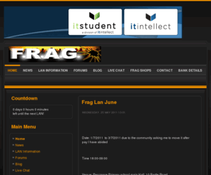 frag.co.za: FRAG LAN :: Home
The official website of the FRAG LAN in Durban, South Africa.