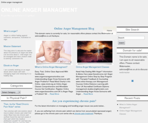 onlineangermanagment.com: Online anger mangment
Online anger managment