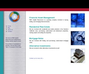 randrcapital.com: R&R Capital Resources, LLC
R&R Capital Resources, LLC. Financial Strength in Managing Alternative Assets.