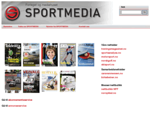 sportmedia.no: Forlaget og mediehuset SPORTMEDIA AS
Forlag og mediehus