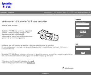 sprinklervvs.no: SPRINKLER VVS AS
