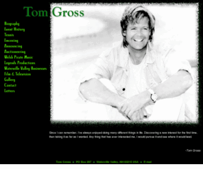 tommygross.com: Tom Gross
Tom Gross - coming soon!