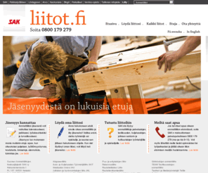 liitot.fi: SAK - Liity ammattiliittoon

