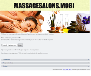 massagesalons.mobi: massagesalons.mobi
massagesalons.mobi: massagesalon zoeken op postcode en plaats