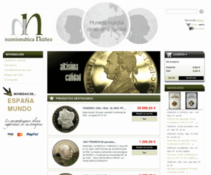 nn-coins.com: Numismática Nuñez
Shop powered by PrestaShop