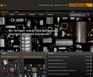 wema-net.de: WEMA GmbH Lüdenscheid › Home
WEMA wurde 1969 in Lüdenscheid gegründet und hat sich in dieser Zeit als Spezialist für industrielle Beheizungen, auch für die Lösung schwieriger Probleme unterschiedlichster Aufgabenbereiche, entwickelt.