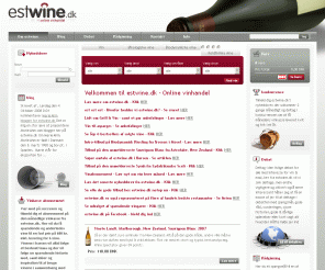 estwine.dk: estwine.dk: Velkommen til estwine.dk - Online vinhandel | estwine.dk
estwine.dk - estwine er både for dig der gerne vil have kvalitetsvine med gode historier og personlighed og for dig, der gerne vil benytte dig af muligheden for at få personlig vejledning omkring din menu og din vinsammensætning.