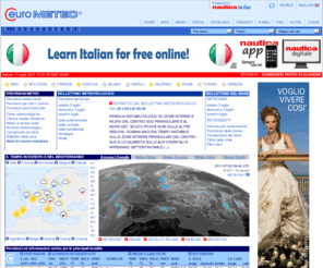 eurometeo.info: EuroMETEO - Tempo e previsioni meteo per Italia ed Europa
Previsioni meteorologiche, osservazioni in tempo reale, dati d'archivio e medie climatiche per oltre 4000 località in Italia, Europa e Mediterraneo