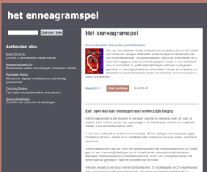 het-enneagramspel.info: Het Enneagramspel Spel Voor Coaches Trainers Managers
Het Enneagramspel is een boeiend en leerzaam spel dat de bedoeling heeft om uzelf en anderen beter te leren kennen