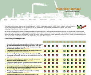 klimaatkeuze.nl: klimaatkeuze.nl | Kies voor klimaat
