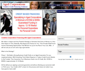 aged-corporations.info: Aged Corporations
Full Service packages for buy and credit financing previously owned corporations