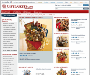 everythinggiftbaskets.com: Gift Baskets - Best Corporate, Sympathy, Holiday Gift Basket at GiftBaskets.com
Gift Basket: Find fast shipping on all Gift Baskets from GiftBaskets.com. Buy from our selection of Corporate, Gourmet and Wine Gift Baskets, plus many more every day!