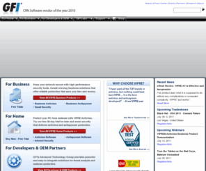 sunbelt-software.com: Endpoint Protection, Antivirus Software, Email & Anti-Malware Protection - GFI Software
Endpoint Protection - GFI Software is a leading provider of Windows security software including antispyware software, endpoint security software and antivirus software. Providing complete Anti-Malware & Email Protection for homes, home offices and businesses.