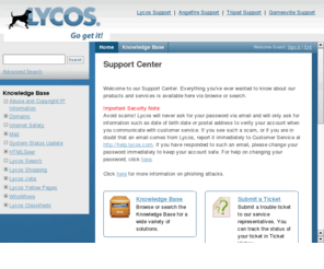 wikiveo.com: Knowledgebase - Lycos.com Helpdesk
Knowledgebase Articles