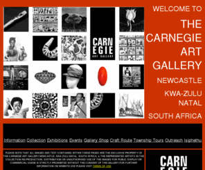 carnegie-art.co.za: Welcome to the Carnegie Art Gallery, Newcastle, Kwa Zulu Natal, South Africa
Zulu culture african craft Craft Art Isiphethu Exhibitions Embroidery weaving woodcarving museum art gallery CArnegie Beadwork Township Tours Newcastle South Africa