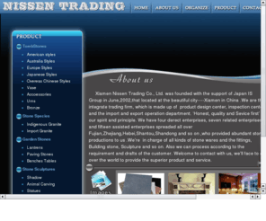 nissen-trading.com: .:XIAMEN NISSEN TRADING CO.LTD:.
XIAMEN NISSEN TRADING CO.LTD