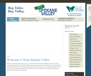 shopspokanevalley.com: Welcome to Shop Spokane Valley
Shop Spokane Valley. Buy Valley. Buy Value.