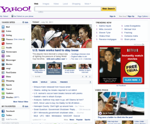 yauoo.com: Yahoo!
Welcome to Yahoo!, the world's most visited home page. Quickly find what you're searching for, get in touch with friends and stay in-the-know with the latest news and information.