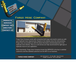 fargohose.com: Fargo Hose Company - Fargo, ND
Fargo Hose Website