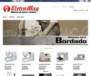 eletromaq.com: Eletromaq Maquinas de Costura
Shop powered by PrestaShop