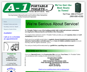 a1portatoilet.com: A1 Portable Toilets
A1 Portable Toilets