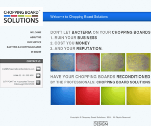 choppingboardsolutions.com: Chopping Board Solutions
Chopping Board Solutions  - On site reconditioning, contract maintenance & supply of industrial chopping boards.