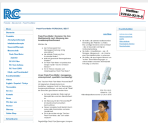 peakflowmeter.info: Peak-Flow-Meter PERSONAL BEST
Das Peak-Flow-Meter Personal Best® integriertem Ampelschema ist ein handliches, tragbares Gerät zur Messung des Ausatemspitzenflusses, von dem auf die Weite der Bronchien geschlossen werden kann.