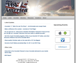 wvcx.net: VCY America, Inc. - Christian Information Radio
Christian Information Radio