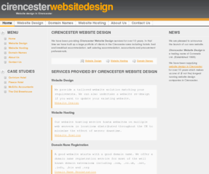 cirencesterwebsitedesign.com: Cirencester Website Design
Cirencester Website Design supplies web design services to Cirencester and the surrounding area