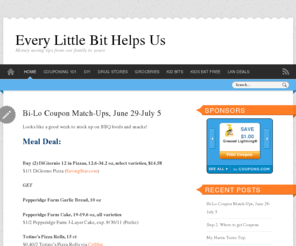 everylittlebithelpsus.com: Every Little Bit Helps Us » Money saving tips from our family to yours
