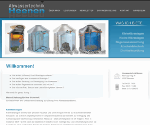 heenen.com: Home - Abwassertechnik Heenen
Willkommen!