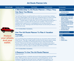 aarouteplanneronline.info: AA Route Planner Info
AA Route Planner Info - Visit Our Website To Know More About AA Route Planner Info Get Great Deals. CLICK HERE NOW!