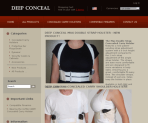 Deepconceal.com: Concealed Carry Holster | Shoulder Holsters | CCW