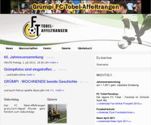 fctobel.ch: FC Tobel-Affeltrangen - Startseite
Die offizielle Homepage des FC Tobel-Affeltrangen.