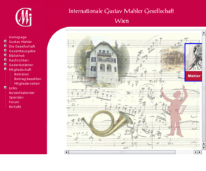 gustav-mahler.org: 
Internationale Gustav Mahler Gesellschaft Wien, Bibliothek-Archiv, Nachrichten zur Mahler-Forschung
